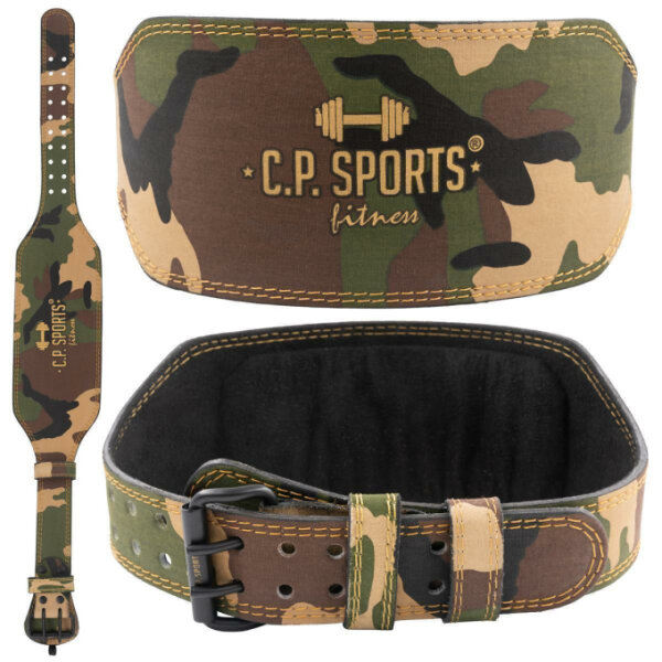 C.P.Sports Gürtel Camouflage extra breit