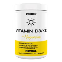 Weider Vitamin D3/K2 120 Kaps.