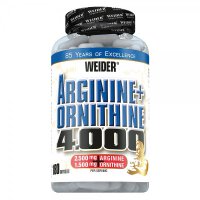 Weider Arginine + Ornithine 4000  180 Caps.