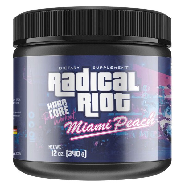 American Supps  Radical Riot  340g Miami Peach