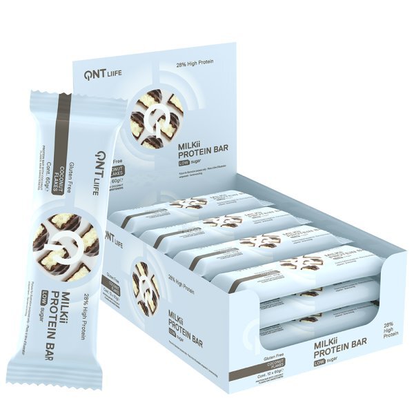 QNT MILKii Protein Bar 60g Coconut Flakes