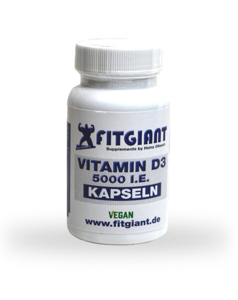 Fitgiant Vitamin D 5000 Kaps. 60 St.
