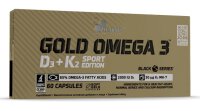 Olimp Gold Omega 3 D3+K2 Sport Edition 60 Caps.