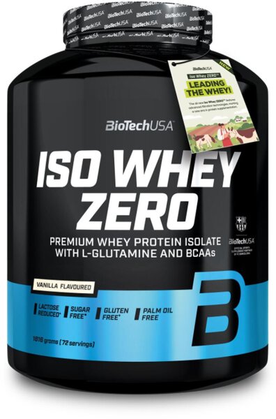 Biotech USA Iso Whey Zero  1816g vanille