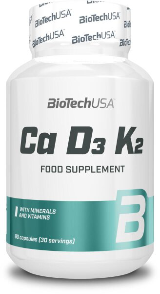 Biotech USA Ca-D3-K2    90 Caps.
