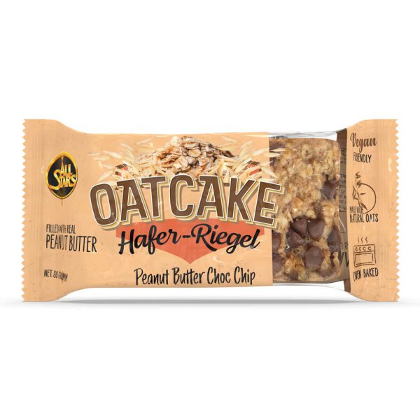 All Stars Oat Cake Hafer  80g Peanutbutter Choc Chip