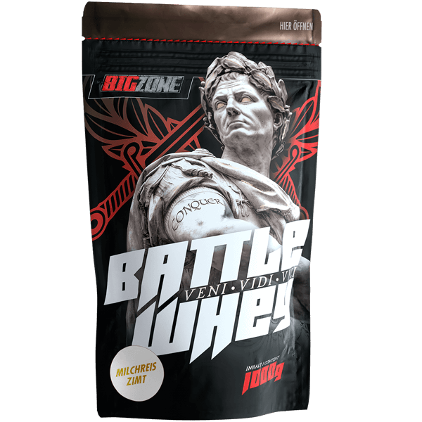 BigZone Battle Whey  1000g Milchreis Zimt