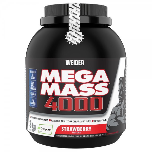 Weider Mega Mass 4000  3000g Strawberry